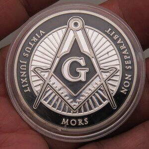 Silver Coin Mason Medalian Collections